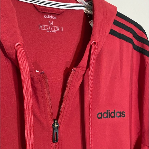 Adidas Track Jacket Windbreaker Hoodie Colorblock - Picture 6 of 12